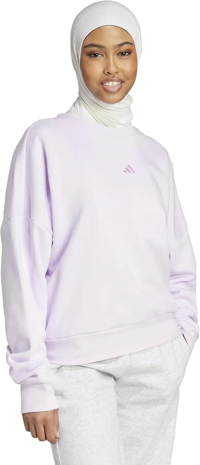adidas Women's Essentials Small Logo Feel Cozy Sweatshirt