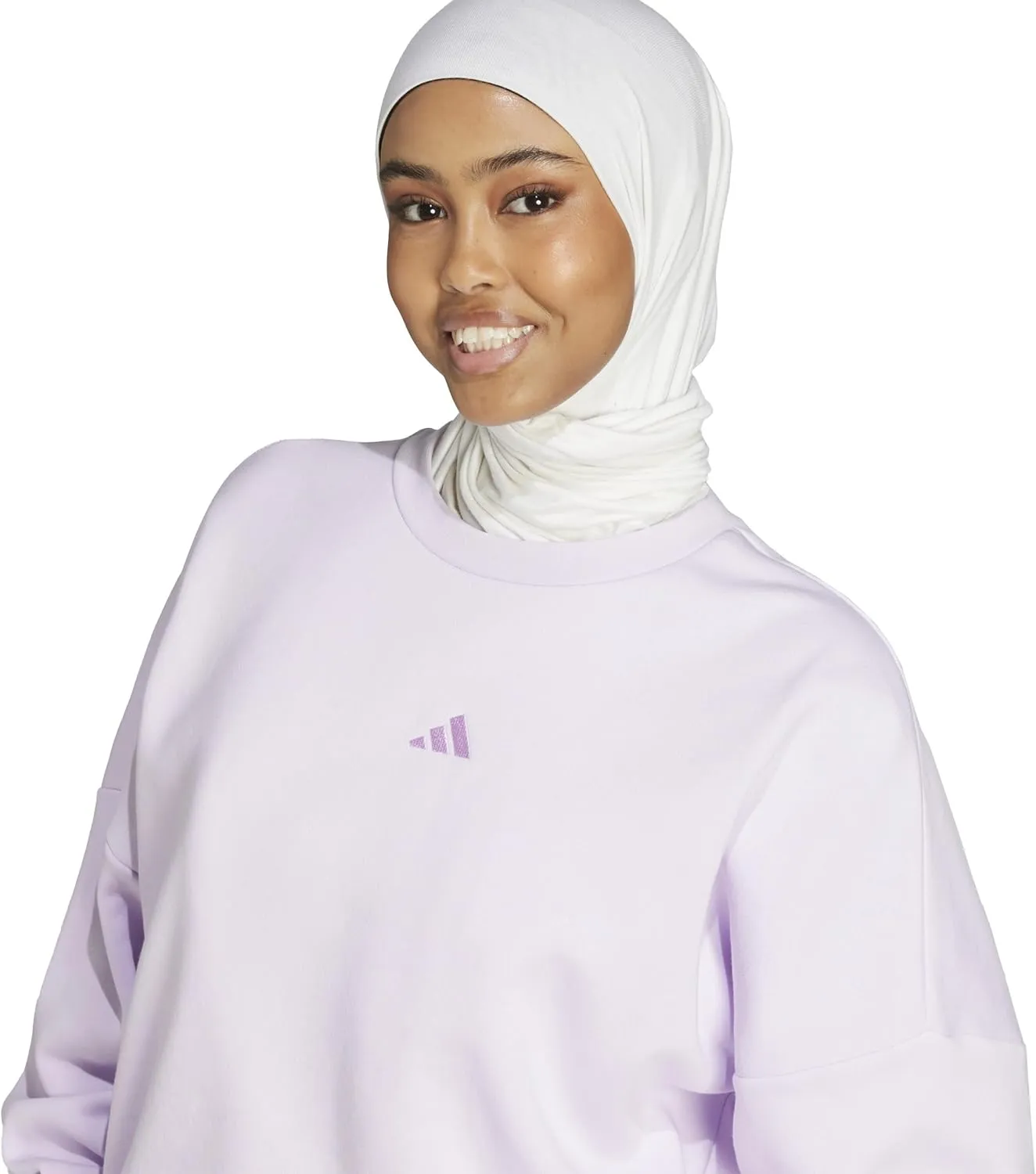 adidas Women's Essentials Small Logo Feel Cozy Sweatshirt
