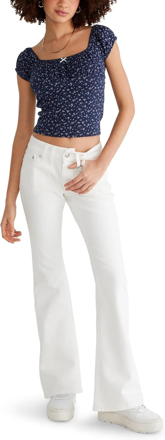AEROPOSTALE Women's Low Rise Flare Jean