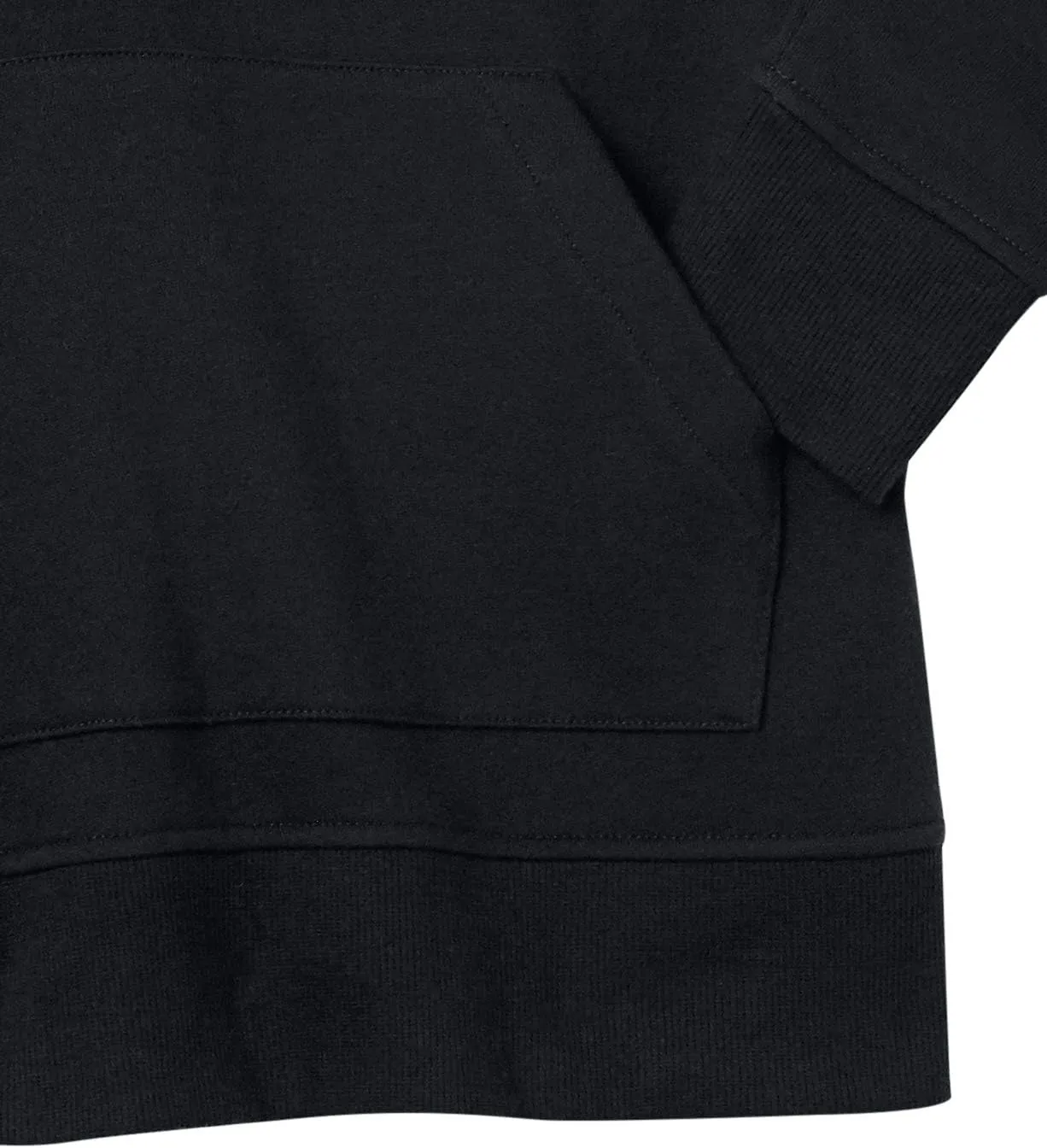 Amazon Essentials Women's Classic-Fit Long-Sleeve Open V-Neck Hooded Sweatshirt