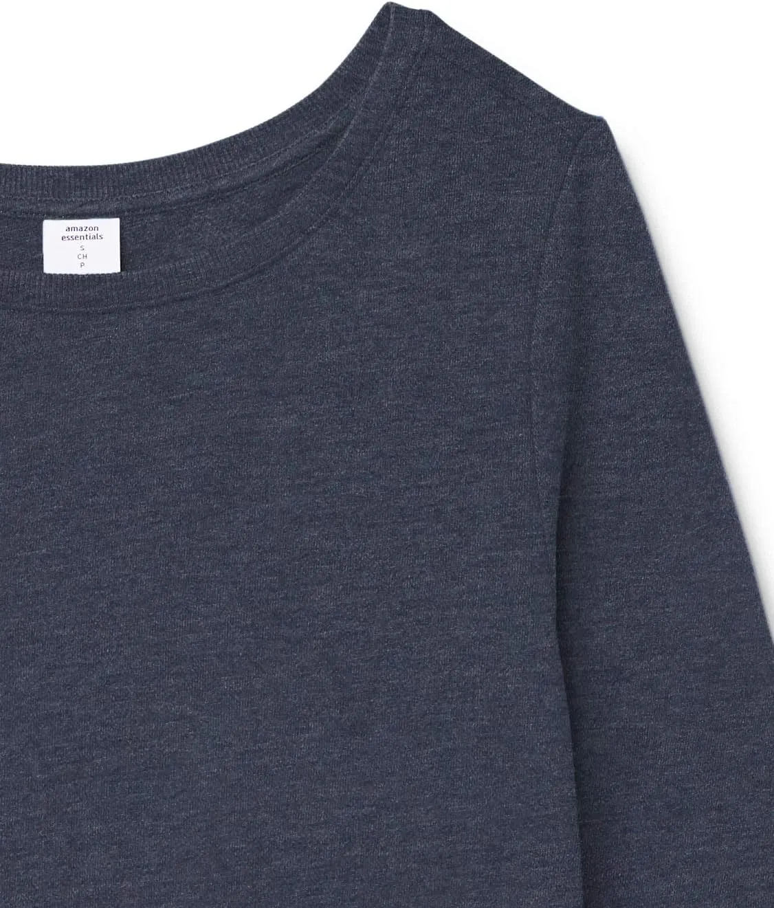 Amazon Essentials Women's Open-Neck Loose-Fit Fleece Tunic Sweatshirt