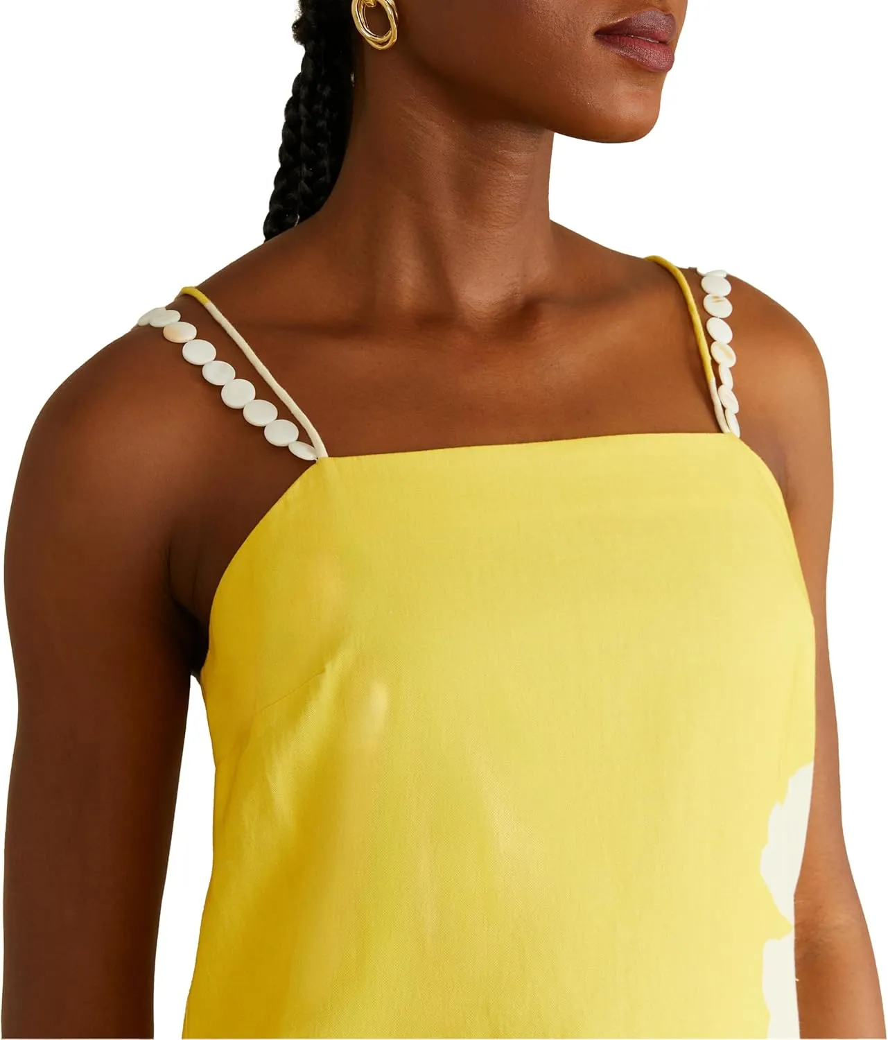 AMUR Women's Lita Beaded Strap Mini Dress