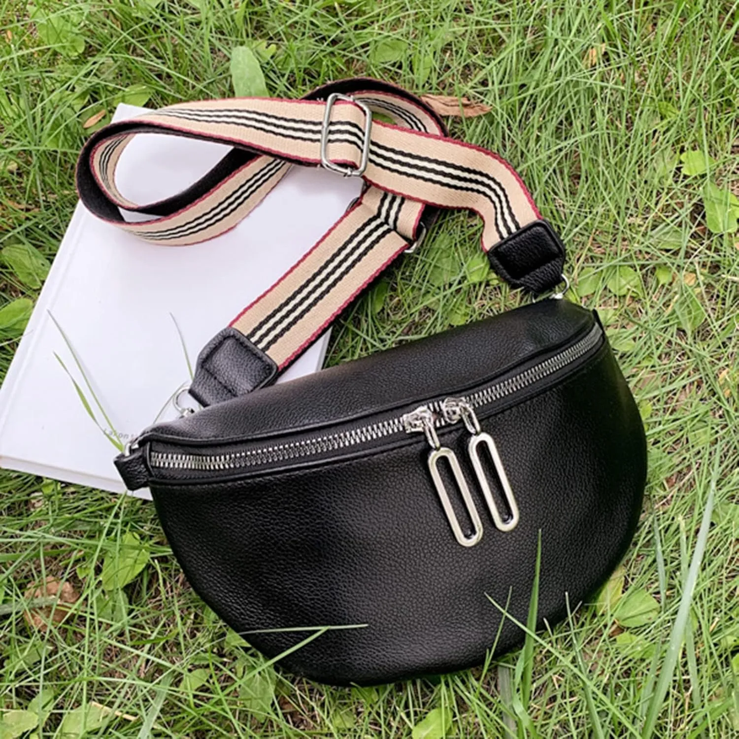 Anti Theft Crossbody Bag for Women Convertible Shoulder Bags with Wristlet for Work Running Fanny Pack