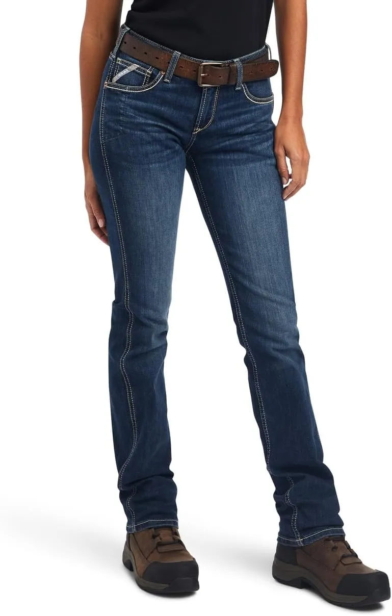 ARIAT Women's Rebar Riveter Straight Jean