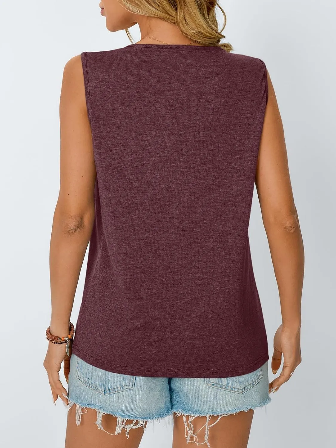 AUTOMET Womens Loose Fit Casual Flowy Tank Tops Trendy Sleeveless Summer Tops Clothing Outfits 2025