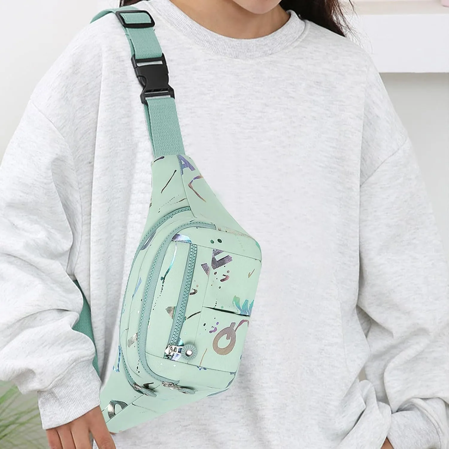 Backpack Crossbody Sling Bag, Chest Bag Daypack for Women Men Travel Hiking Small Crossbody Bag