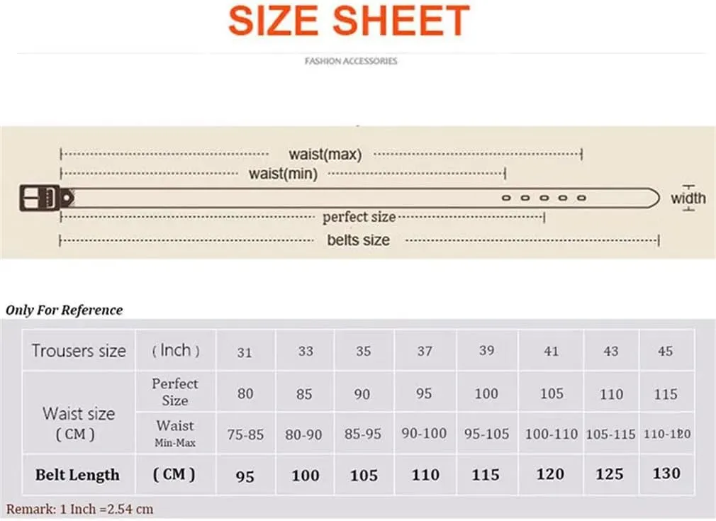 Belts For Men Genuine Leather Belts Men Leather Designer Belts Mens Business Belt
