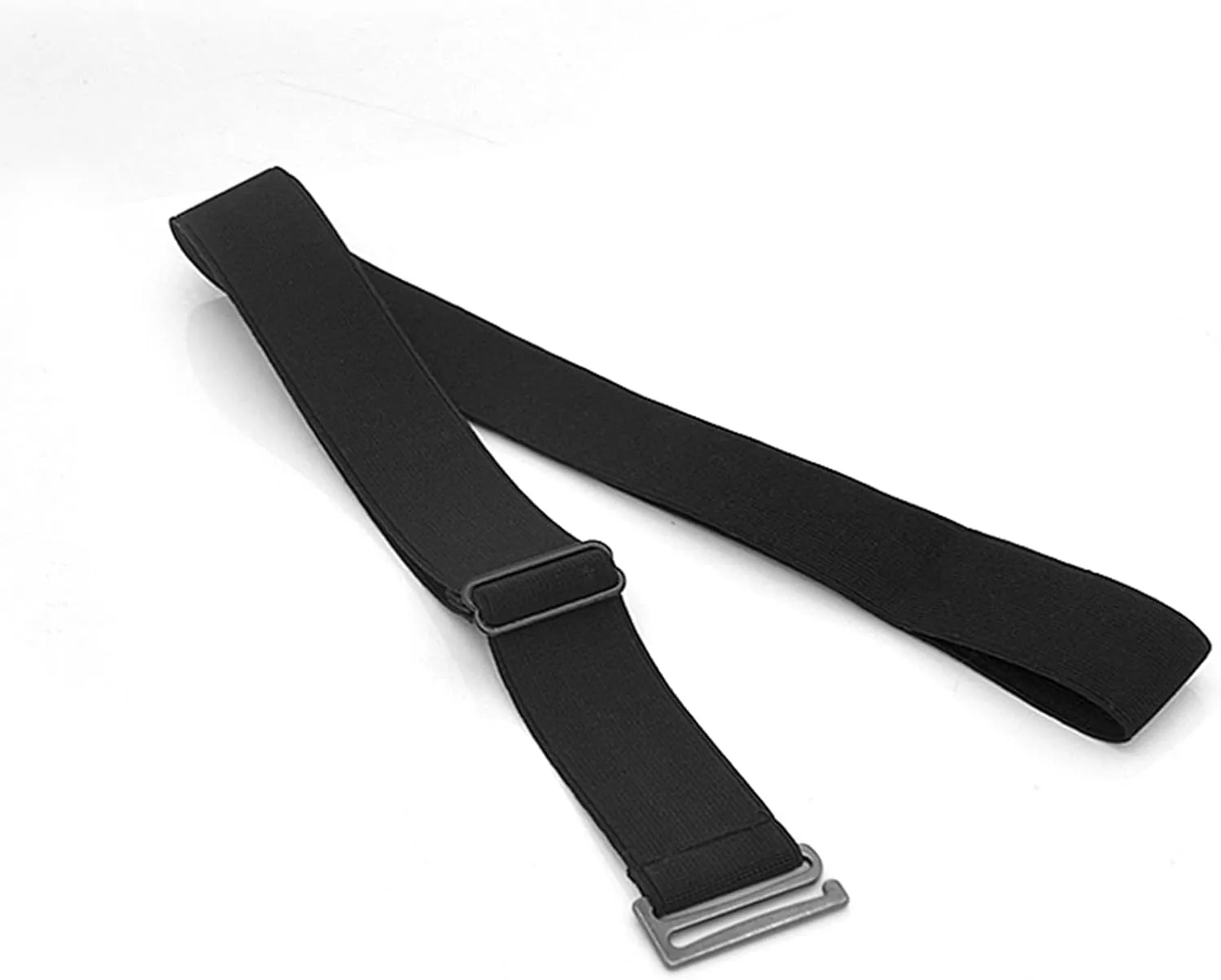 Black Belts For Women Belt Elastic Stretch Waist Belt With Flat Buckle
