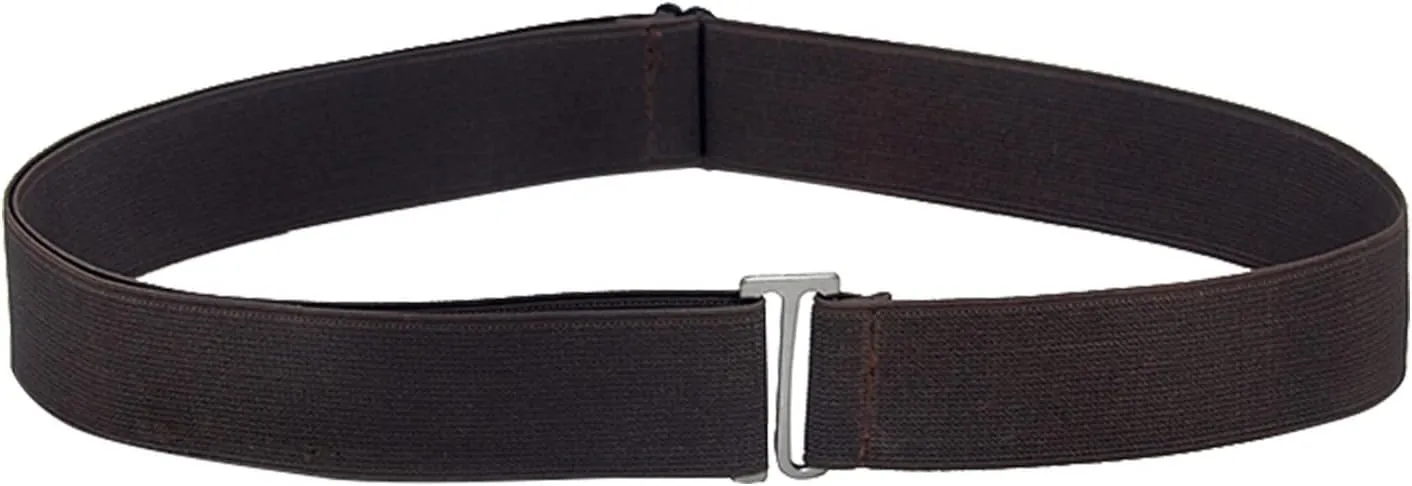 Black Belts For Women Belt Elastic Stretch Waist Belt With Flat Buckle