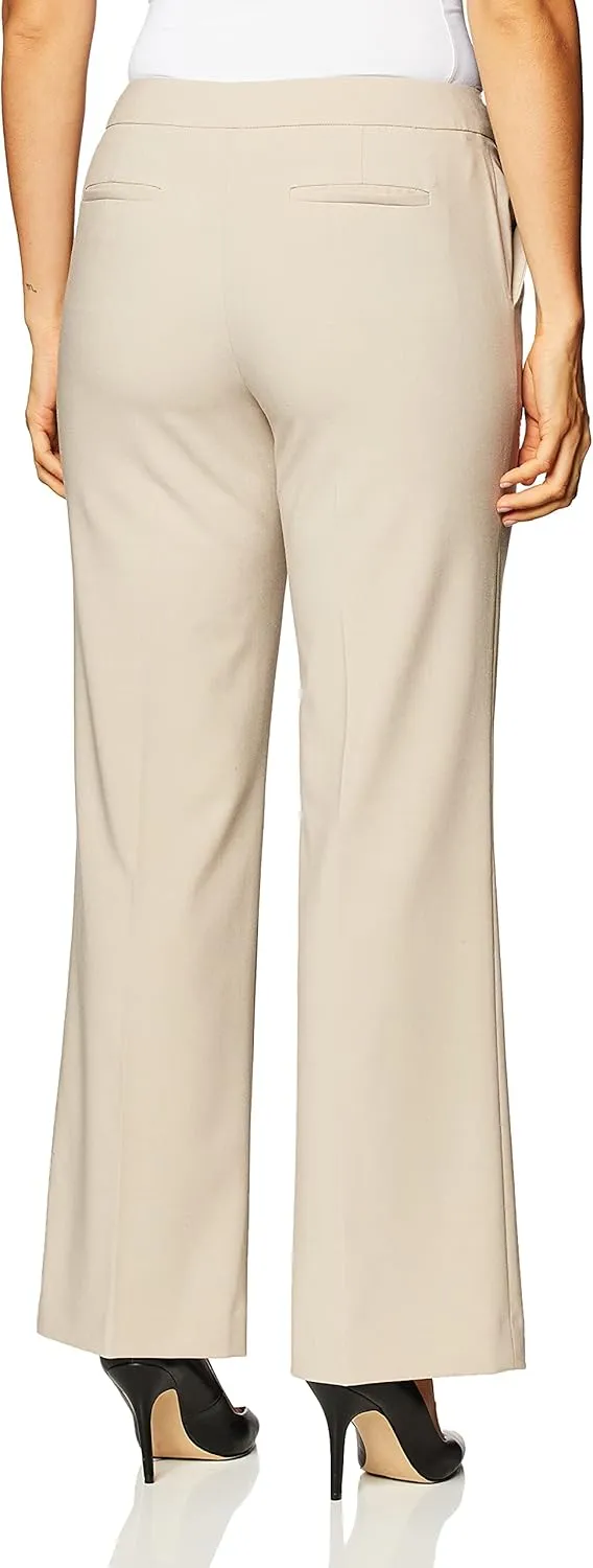 Calvin Klein Straight-Leg Classic Business Casual Pants for Women