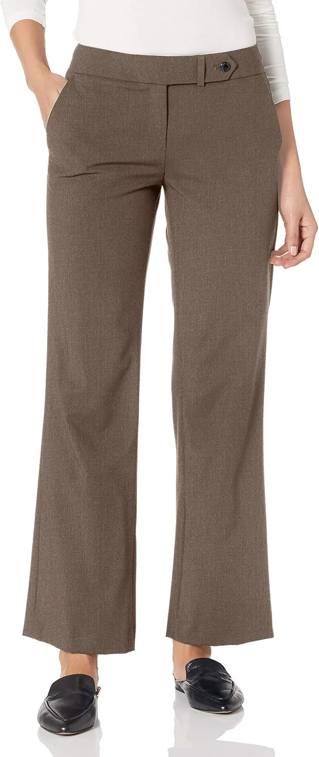 Calvin Klein Straight-Leg Classic Business Casual Pants for Women