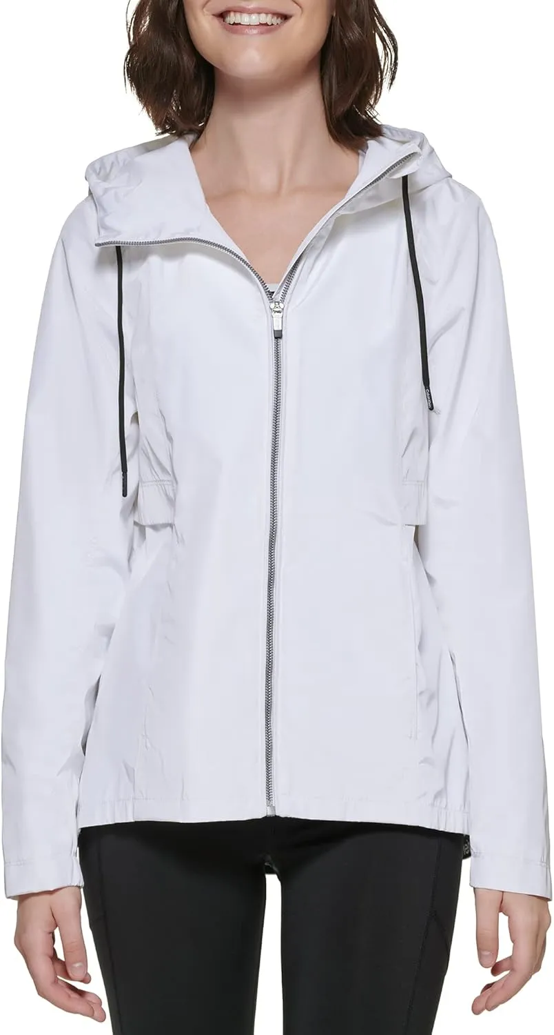Calvin Klein Women's Hooded Windbreaker