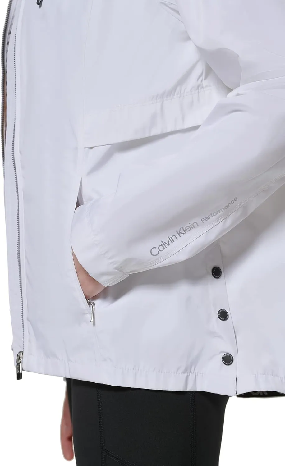 Calvin Klein Women's Hooded Windbreaker