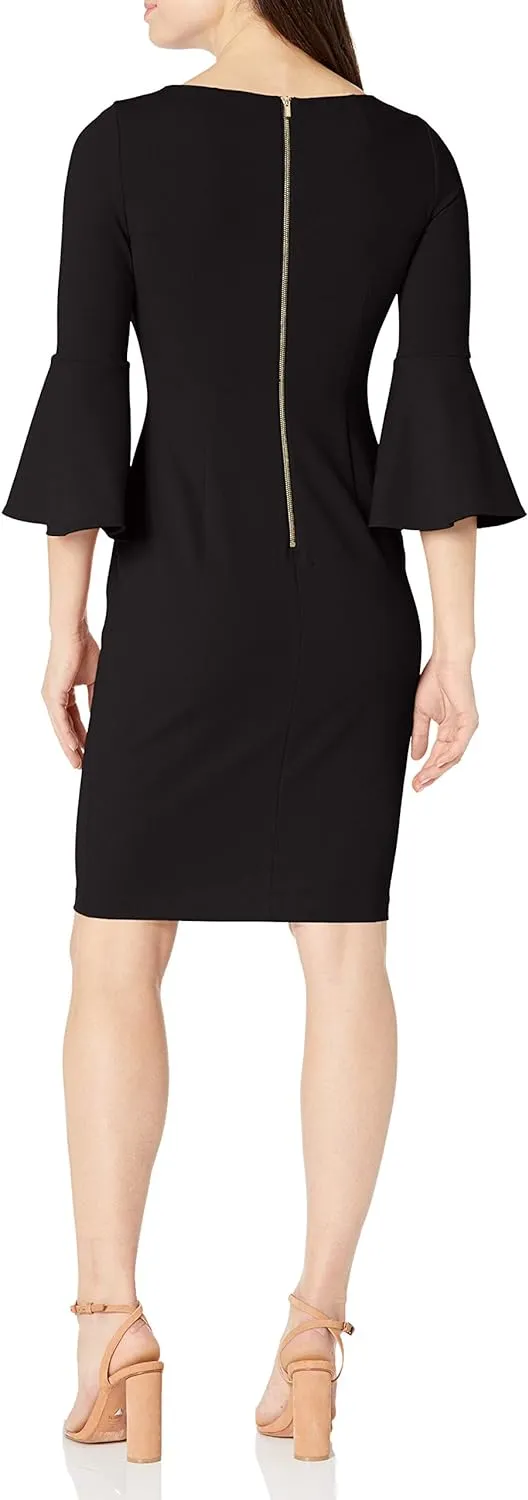 Calvin Klein Women's Peplum Sheath Dress