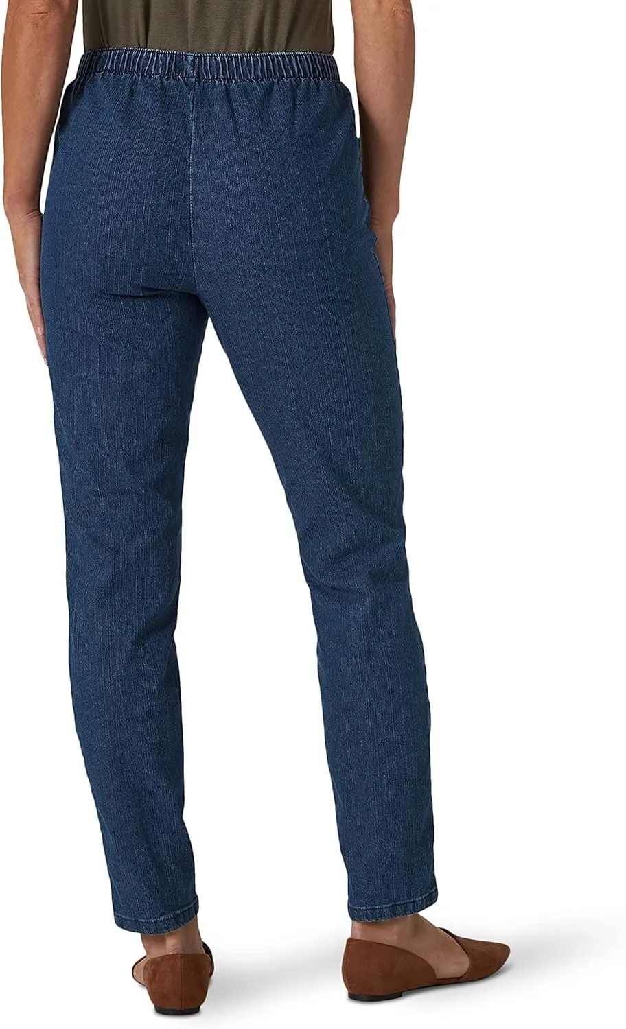 Chic Classic Collection Women's Stretch Elastic Waist Pull-On Legging Pant