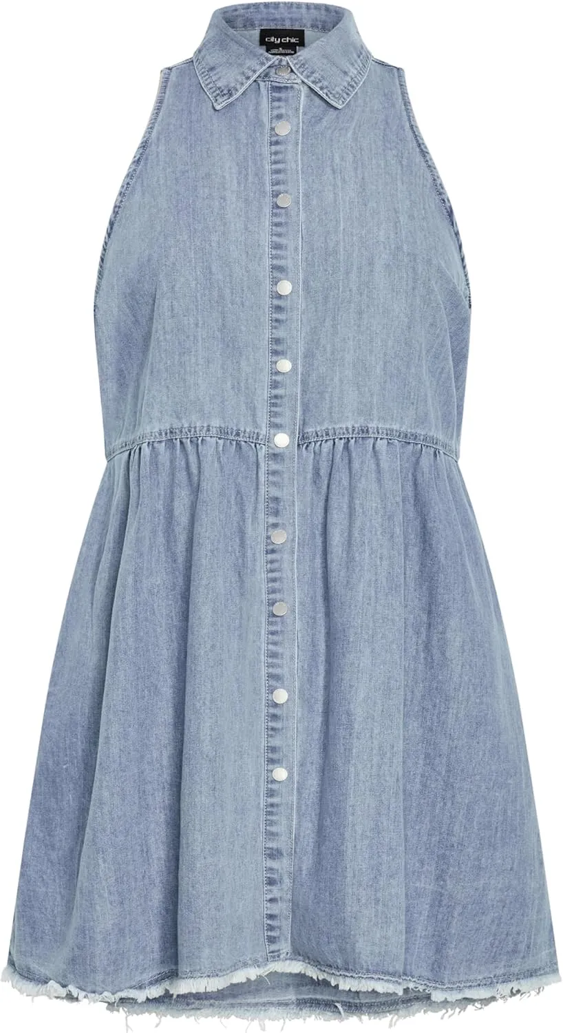 City Chic Women's Plus Size Dress - Dulce Sleeveless