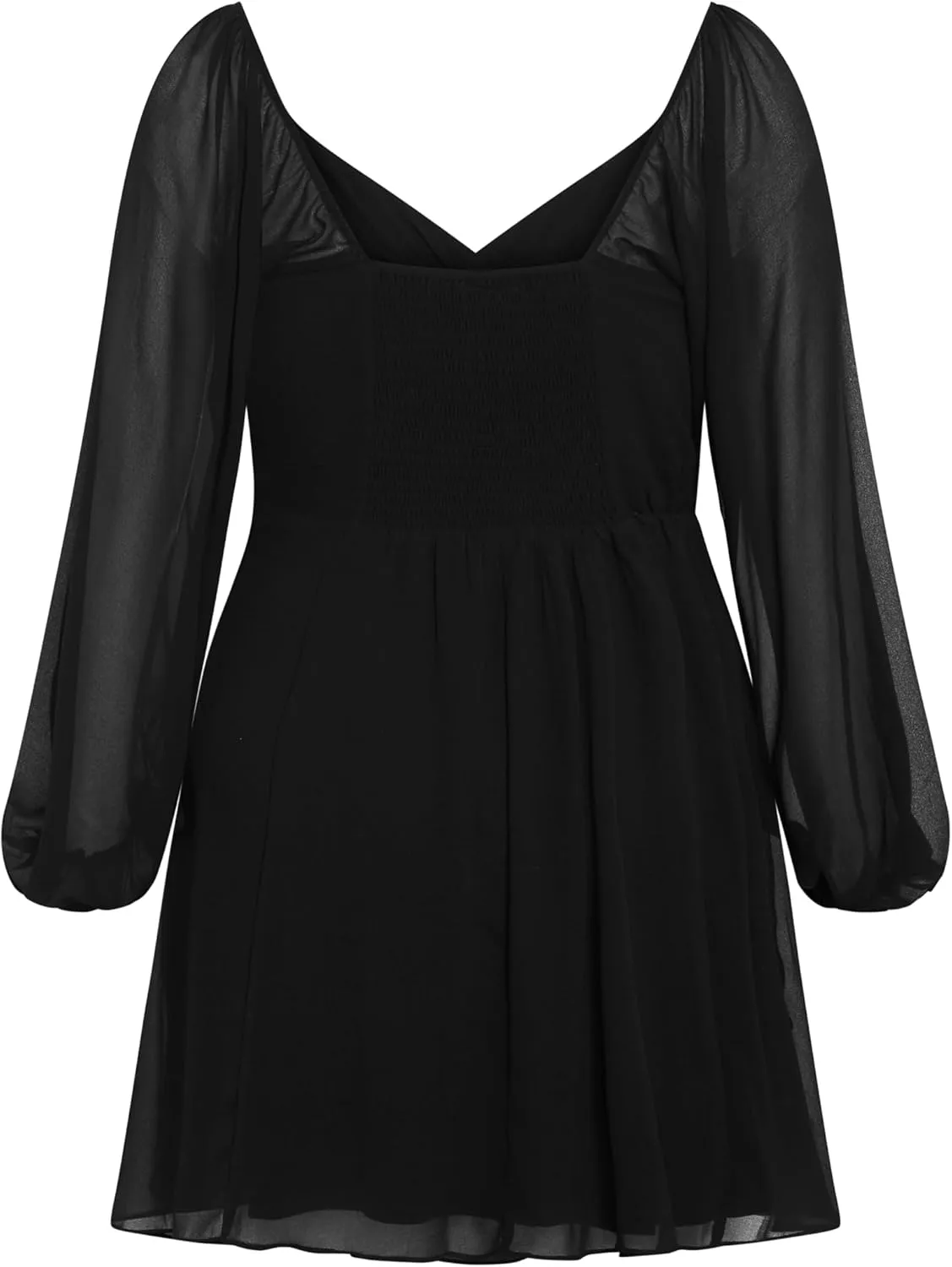 City Chic Women's Plus Size Dress-Flirty Flounce