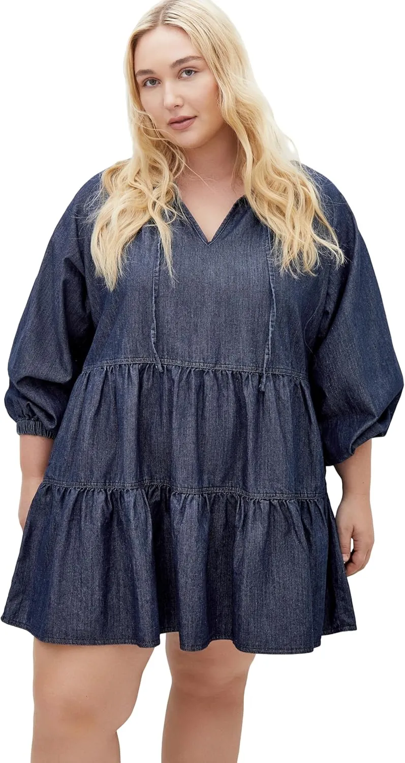 City Chic Women's Plus Size Dress-Mina