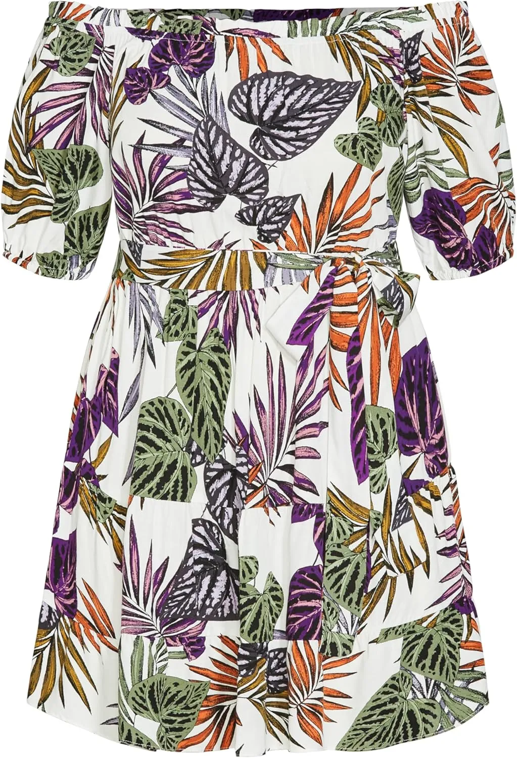 City Chic Women's Summer Print Dress