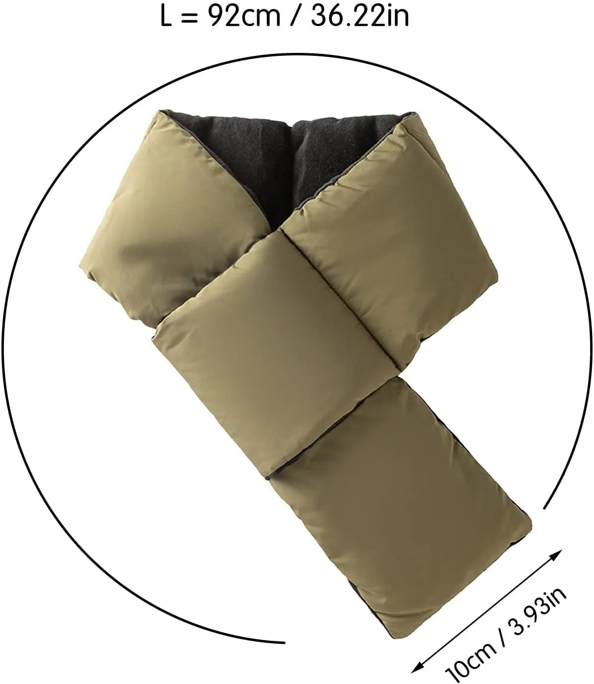 Cold Weather Men's And Women's Winter Solid Neck Protection Windproof Warm Cotton Scarves Big Scarfs Ladies Winter