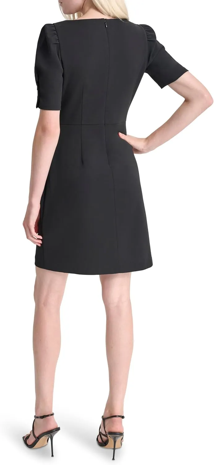 DKNY Women's Short Sleevel Mini Sheath Dress