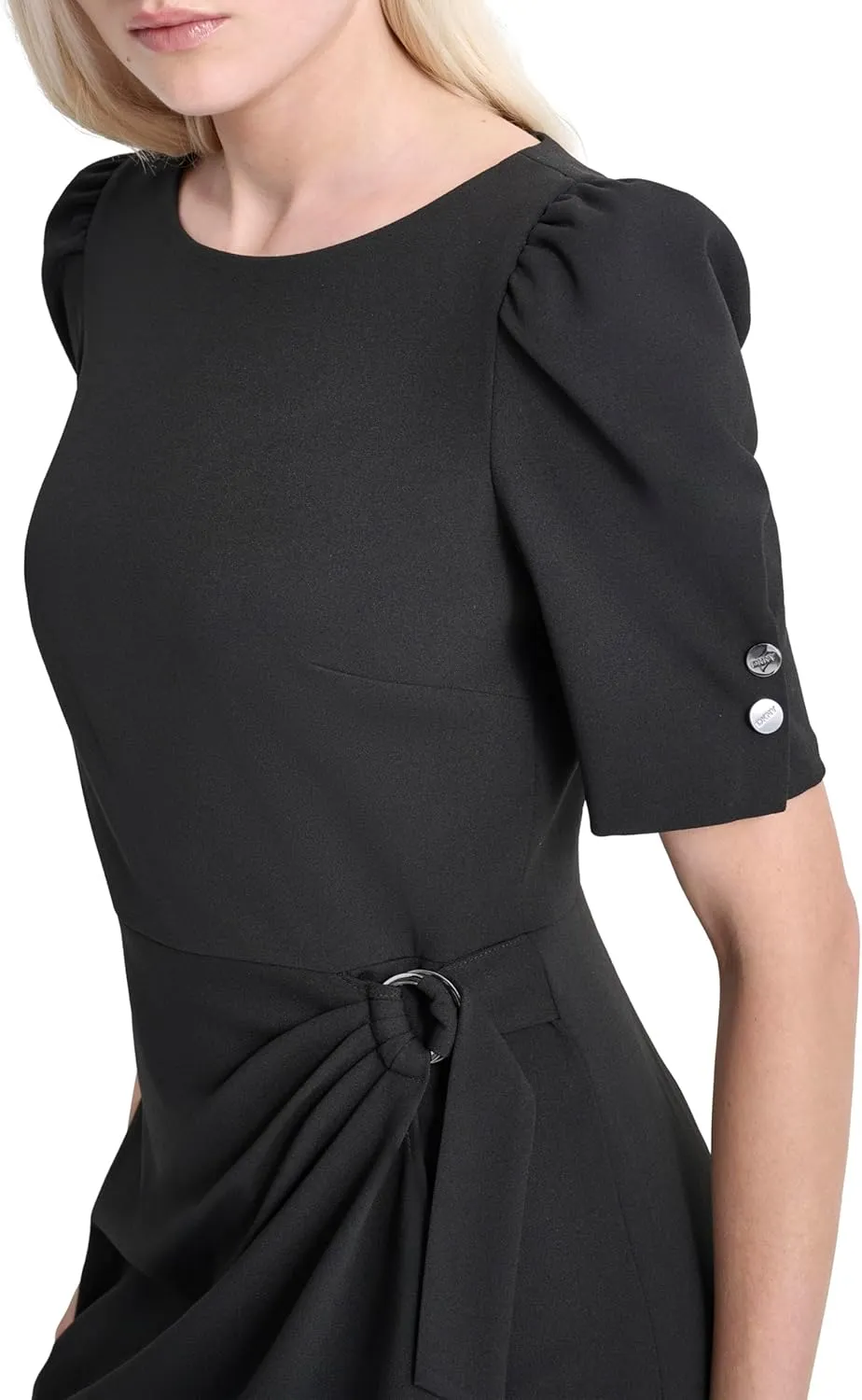 DKNY Women's Short Sleevel Mini Sheath Dress