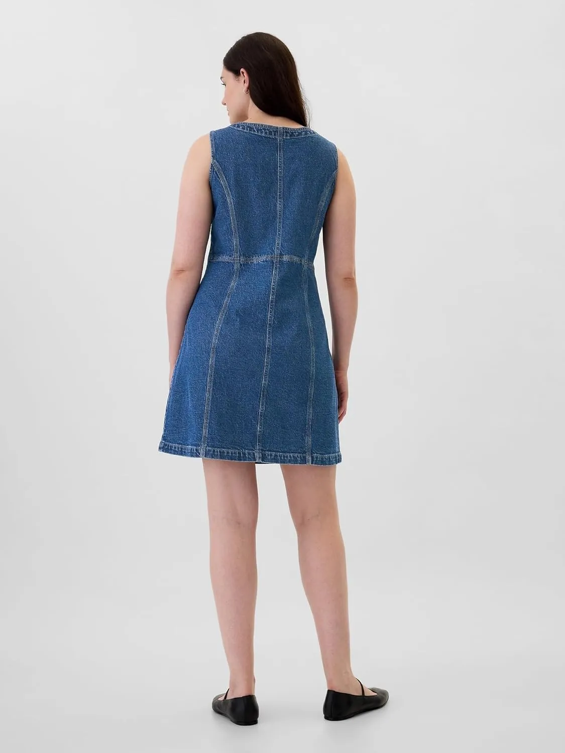 GAP Women's Button Front Shift Dress
