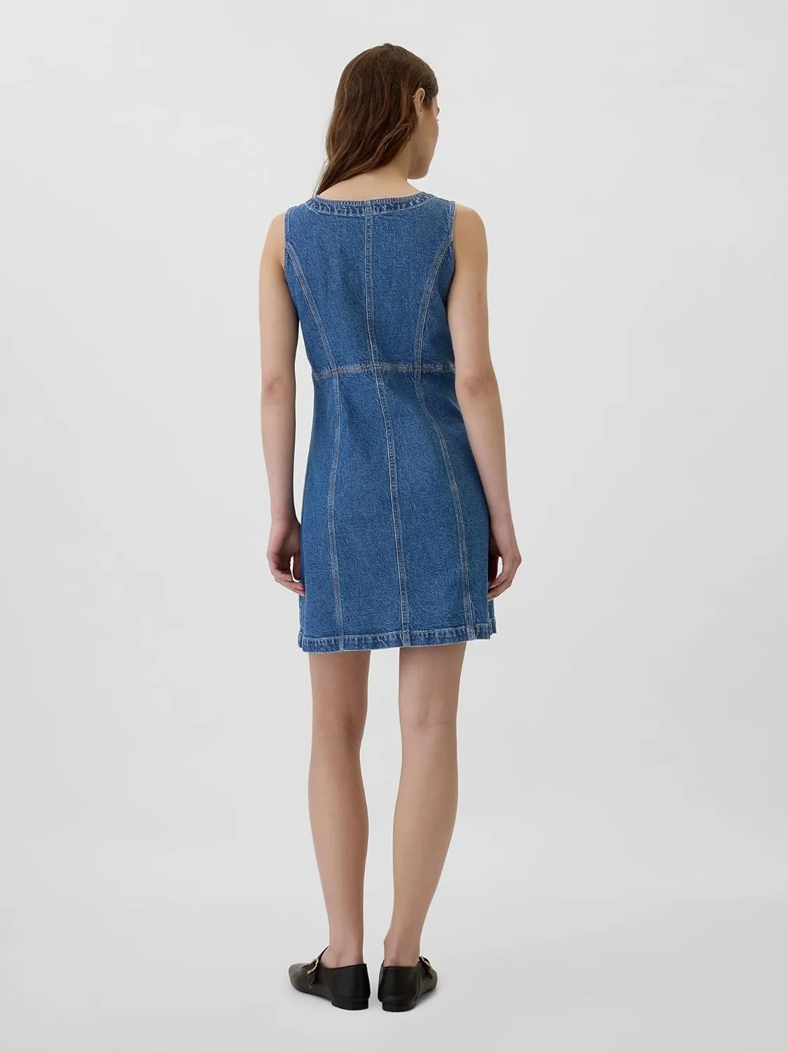 GAP Women's Button Front Shift Dress