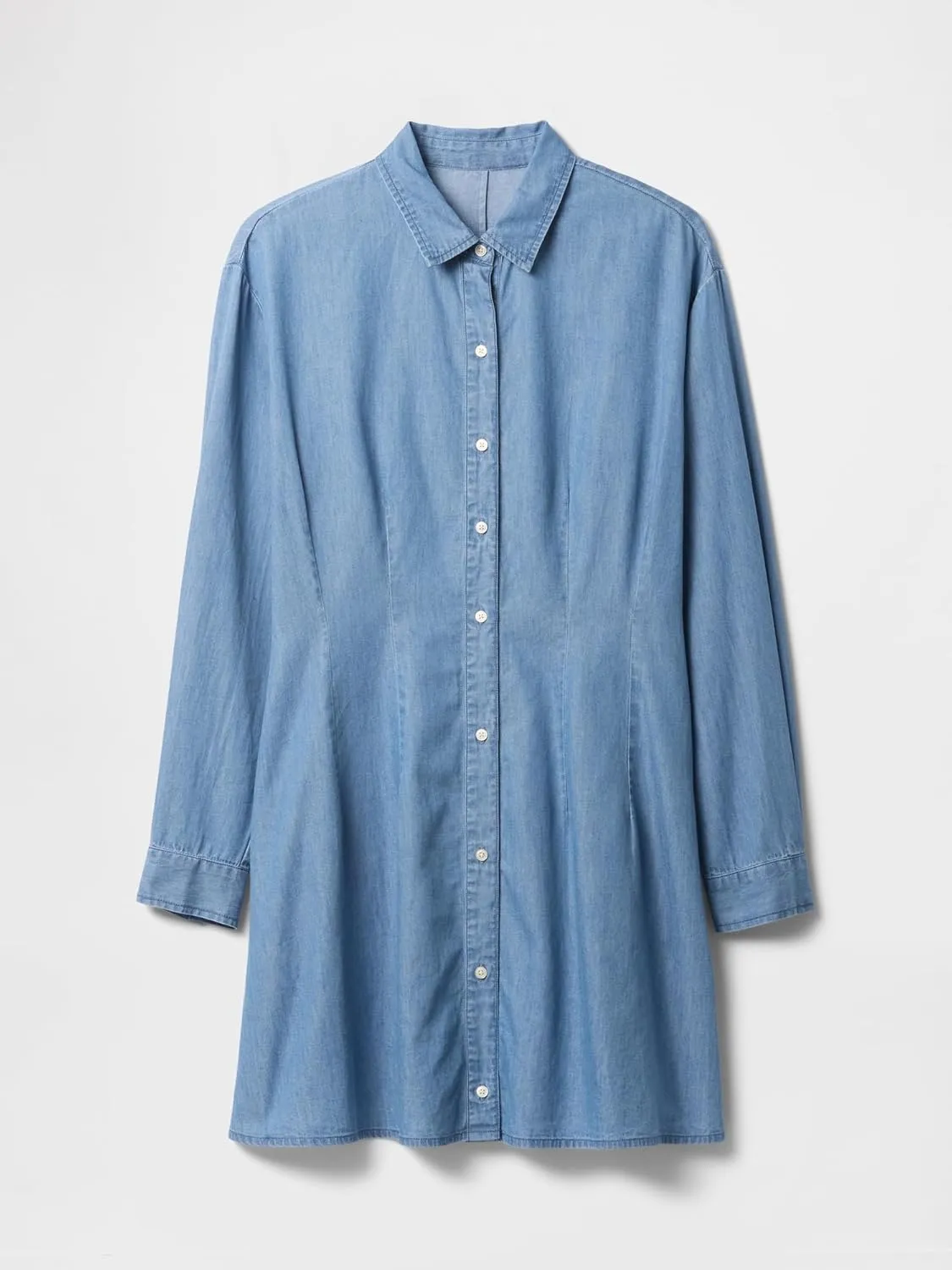 GAP Women's Fit and Flare Mini Shirtdress