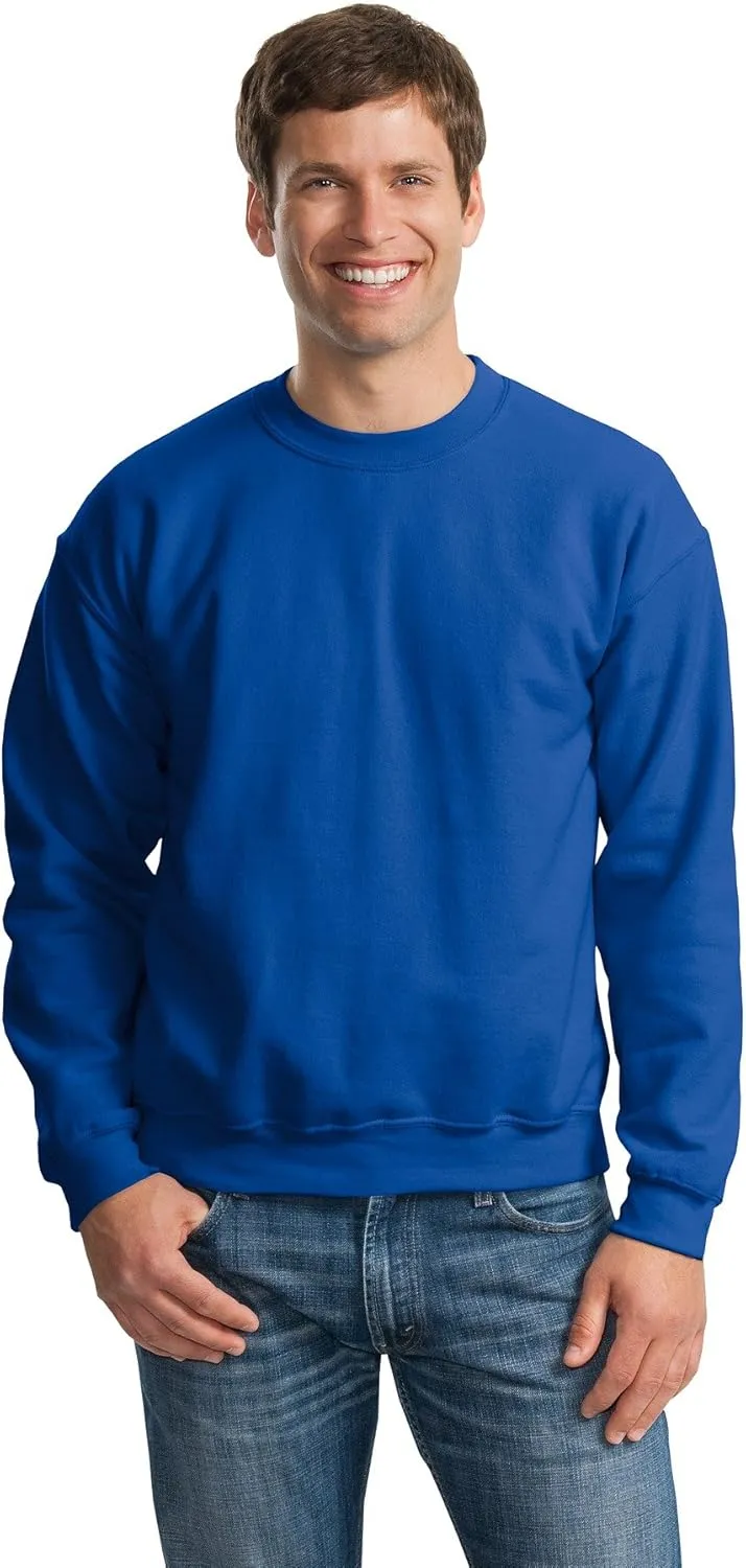 Gildan Activewear 50/50 Crewneck Sweatshirt, 2XL, Royal