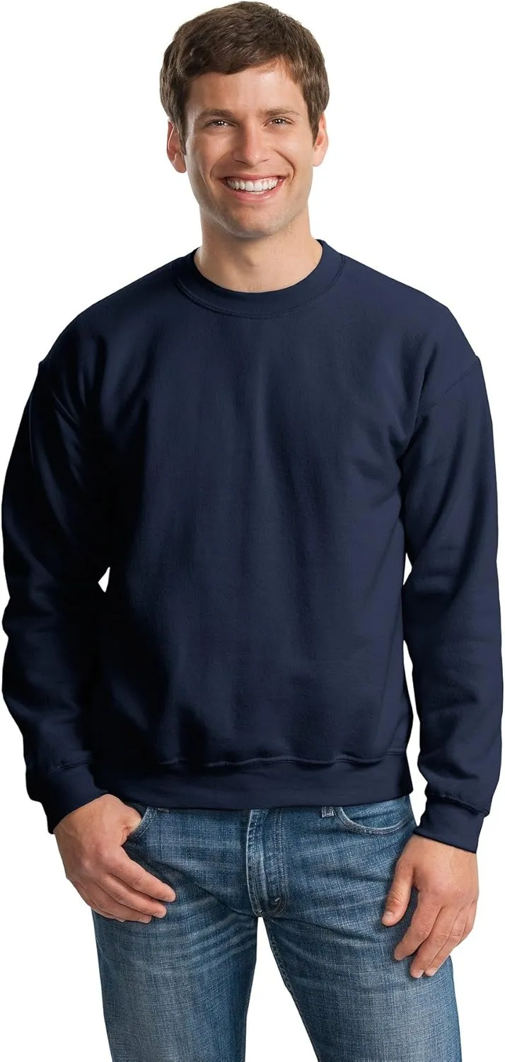 Gildan Activewear 50/50 Crewneck Sweatshirt, 4XL, Navy