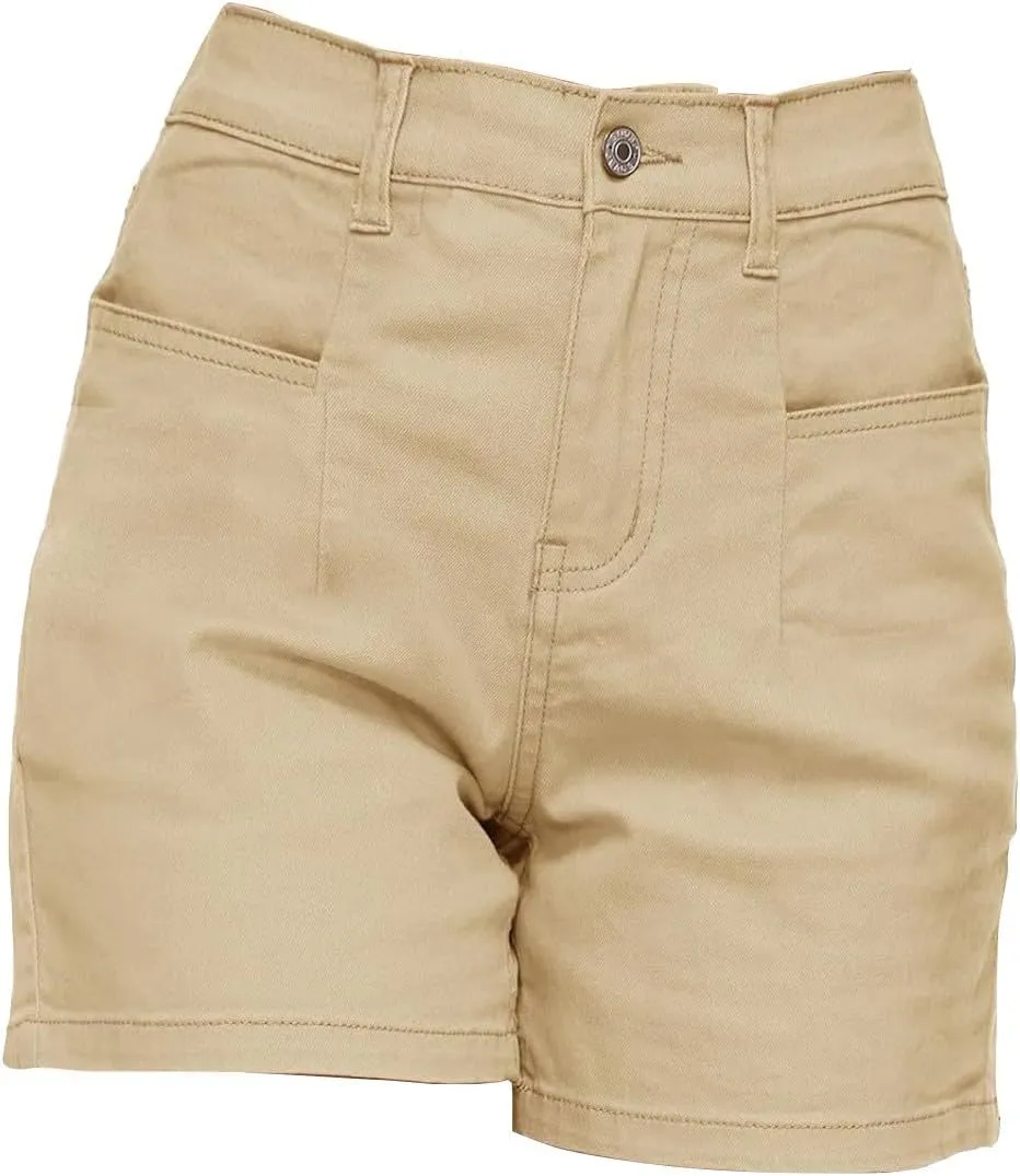 JOFOW Low Rise Jean Shorts Jean Shorts for Women Denim