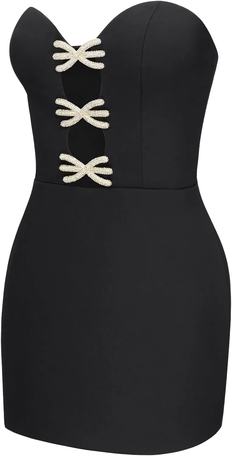 JW PEI Women's Samantha Cutout Mini Dress