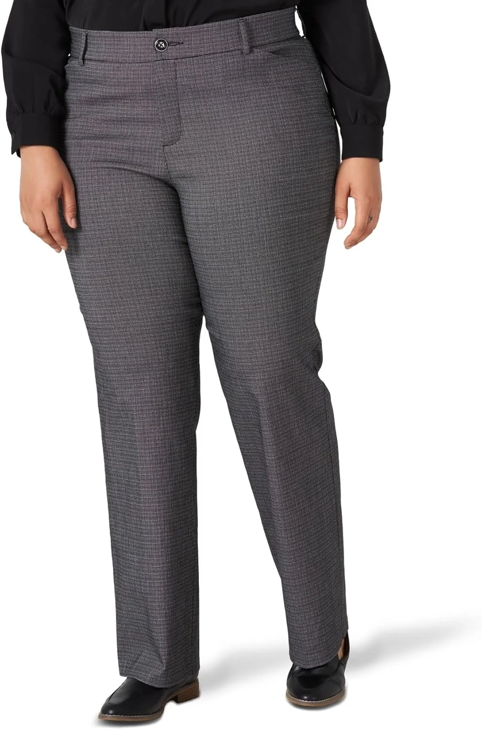 Lee Women's Plus Size Ultra Lux Comfort with Flex Motion Trouser Pant