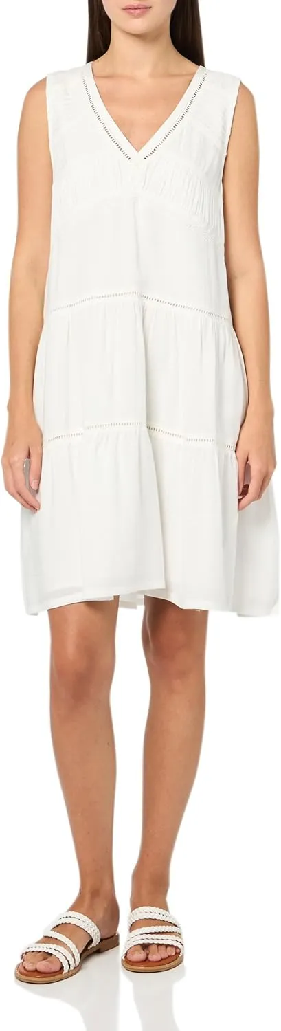 Lucky Brand Women's LACE Trimmed Tank MINI Dress