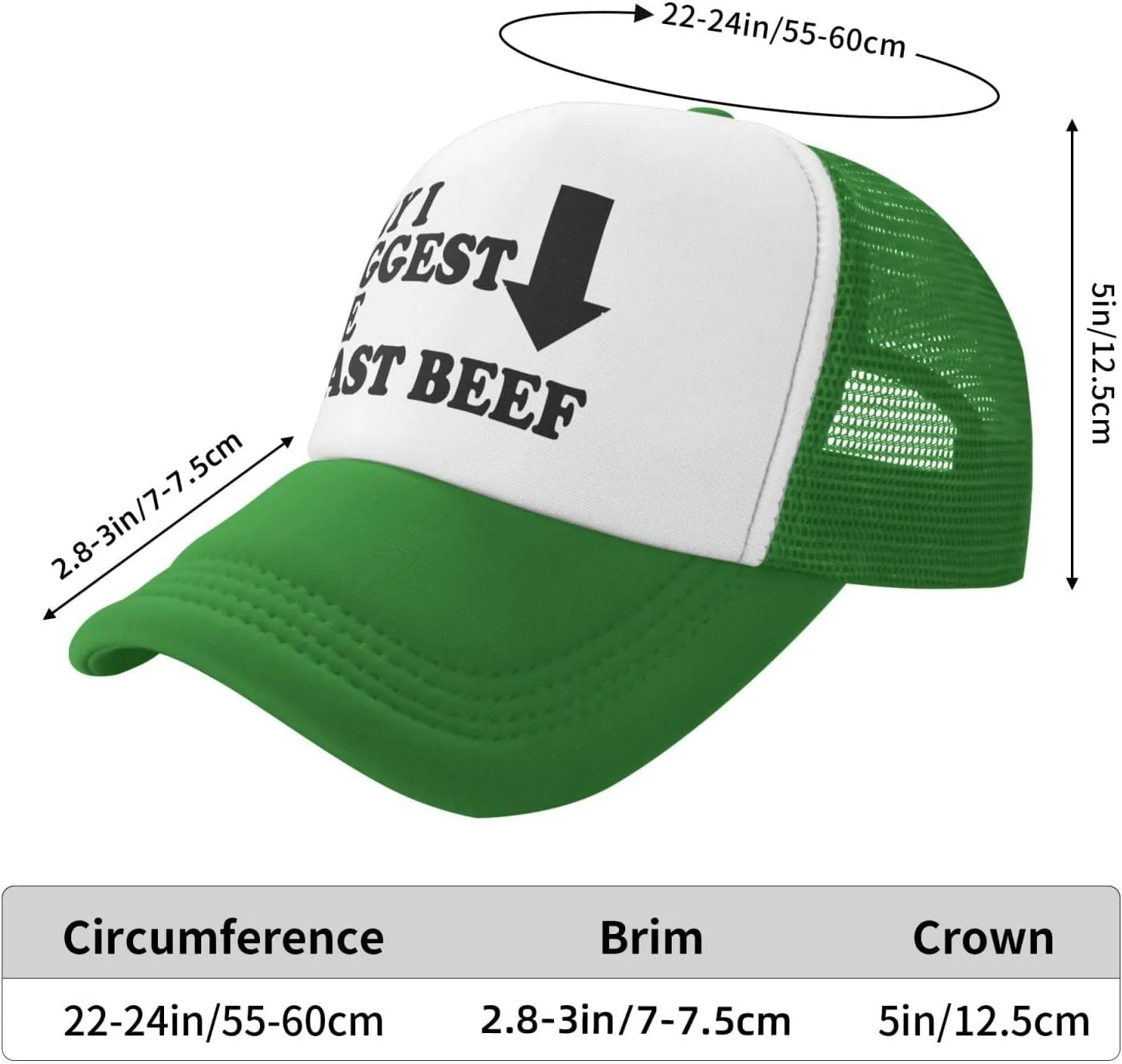 May I Suggest The Roast Beef Trucker Hat Funny Hats Men Women Adult Dirty Humor Vintage Snapback Baseball Cap