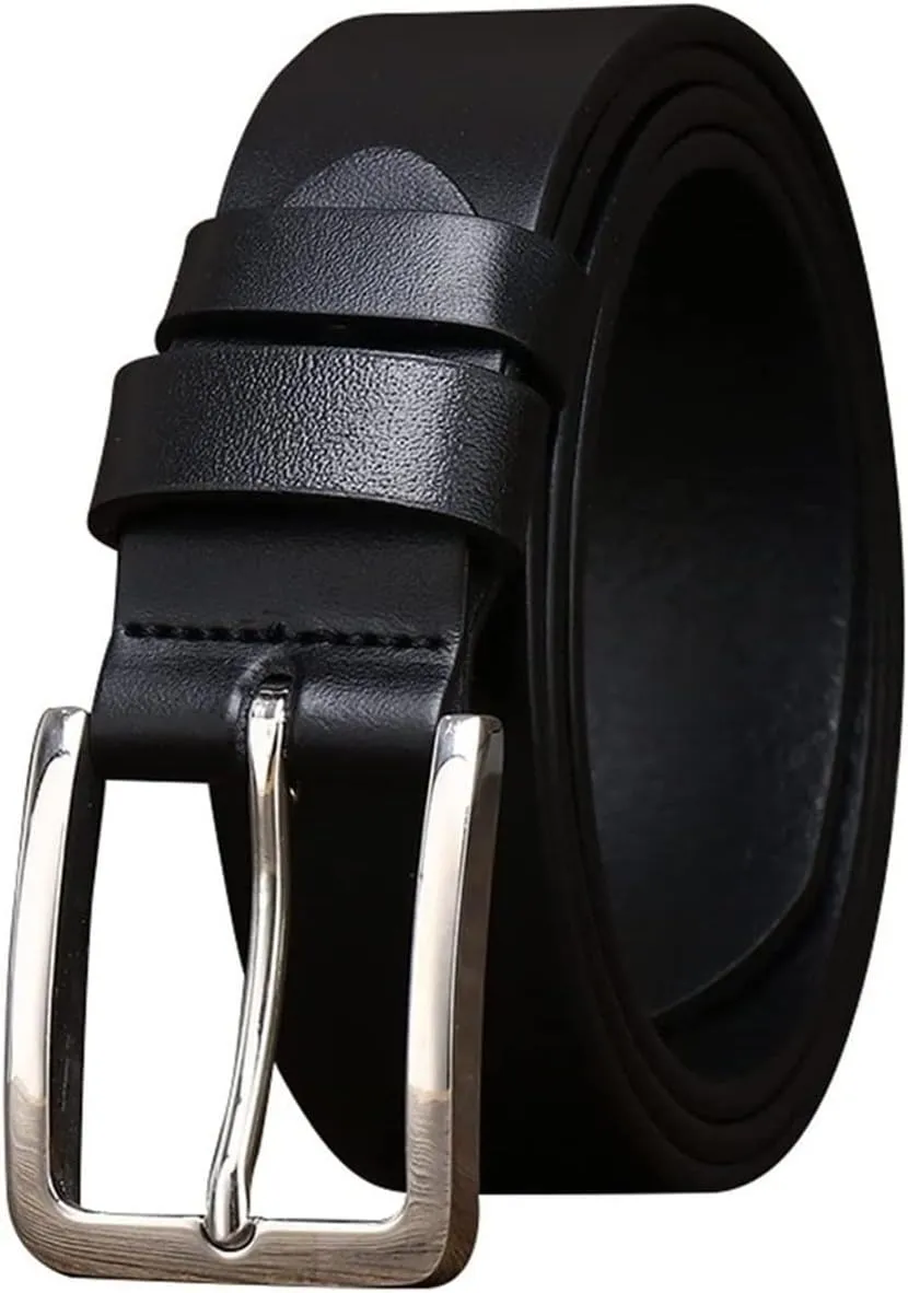 Mens Belts Business Work Dress Casual Belts Genuine Leather Jeans Belts