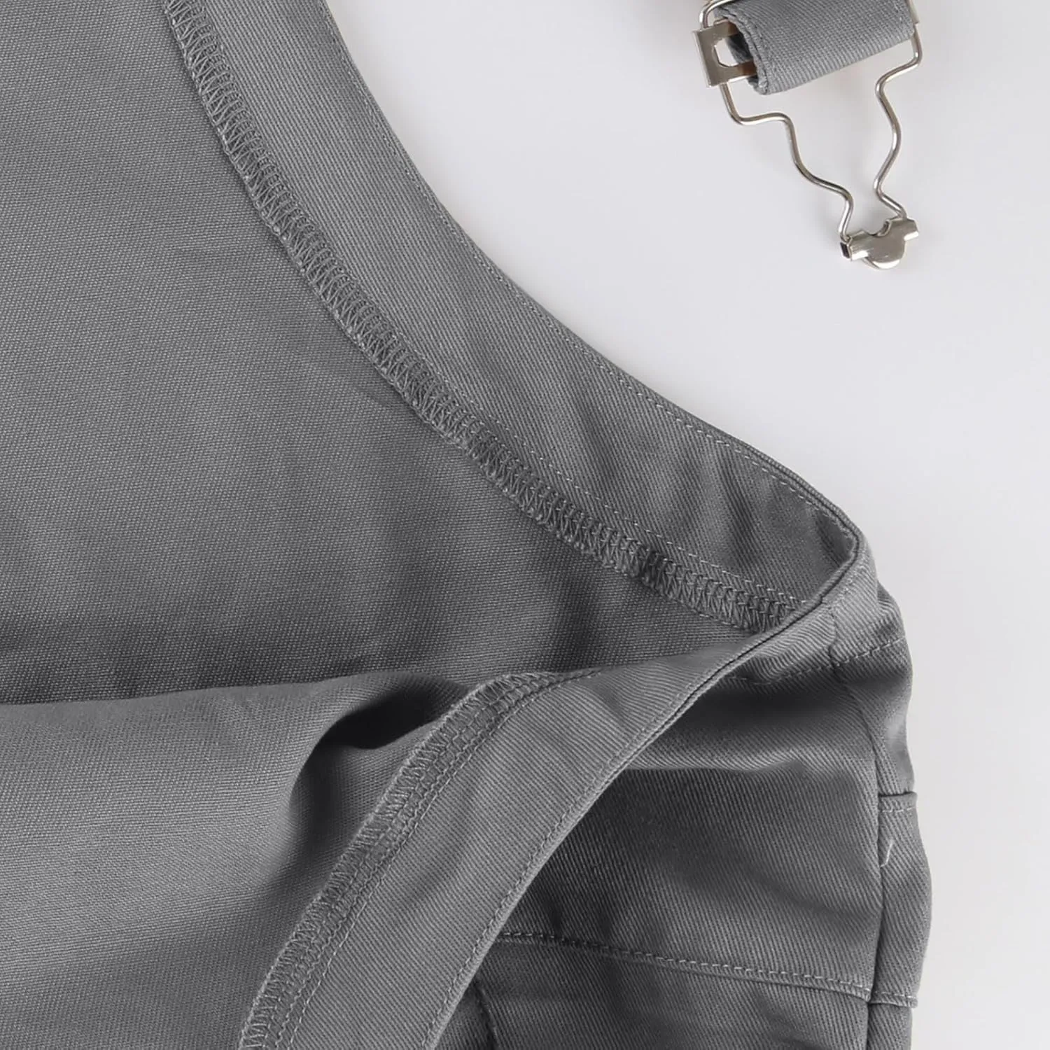 Men's Duck Bib Overalls Lightweight Coveralls for Men Workwear Adjustable Straps Work Jumpsuits with Tool Pockets