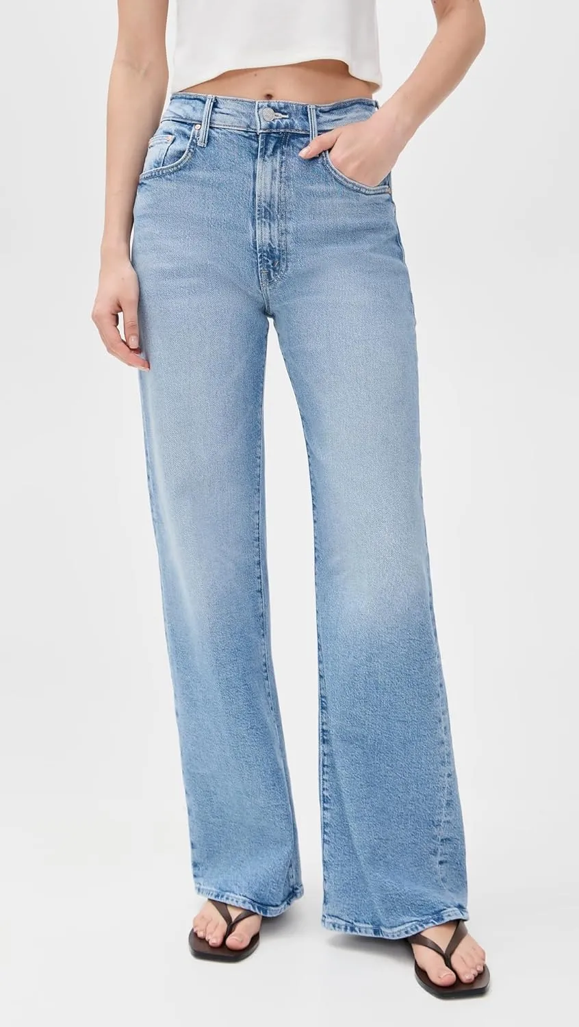 MOTHER Women's The Lasso Sneak Jeans