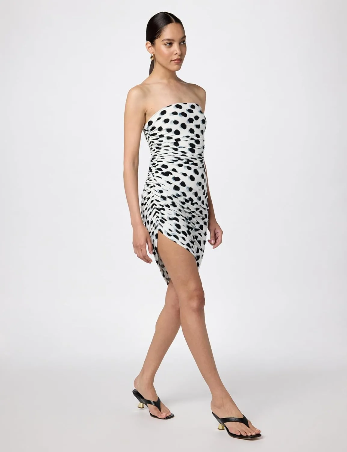 Norma Kamali Women's Strapless Diana Mini Dress