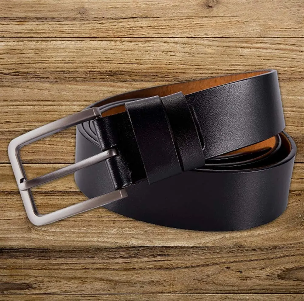 Personalized Belts For Dad-Engraved Belts-Brown Genuine Leather Belts-LB23