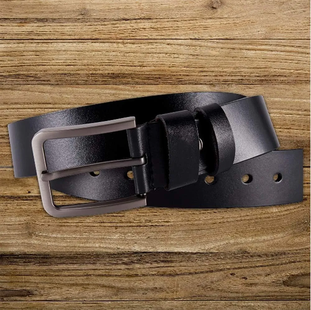 Personalized Belts For Dad-Engraved Belts-Brown Genuine Leather Belts-LB23