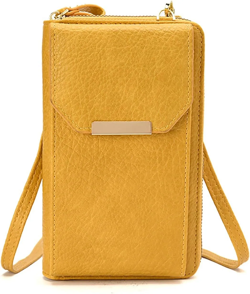 Puffy Crossbody Bags for Women Crossbody Purses and Handbags Lightweight Pocketbook Retro Clutch Underarm Purse(Yellow)