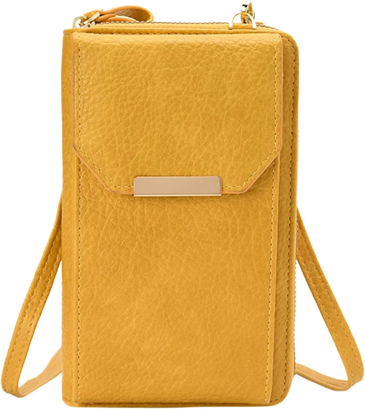 Puffy Crossbody Bags for Women Crossbody Purses and Handbags Lightweight Pocketbook Retro Clutch Underarm Purse(Yellow)