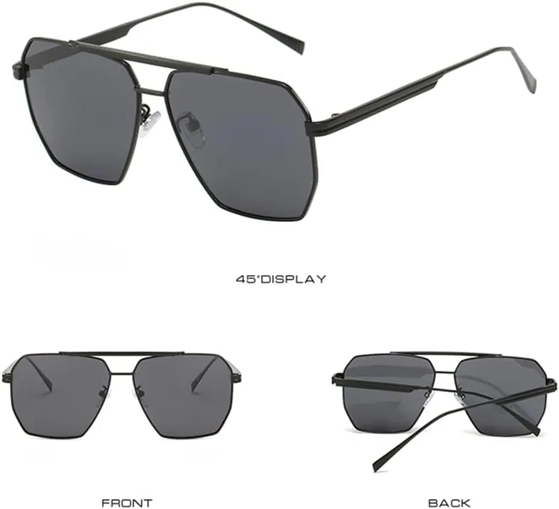 Retro Sunglasses  Oversized Metal Womens Sunglasses Women Polarized Sunglasses Unisex