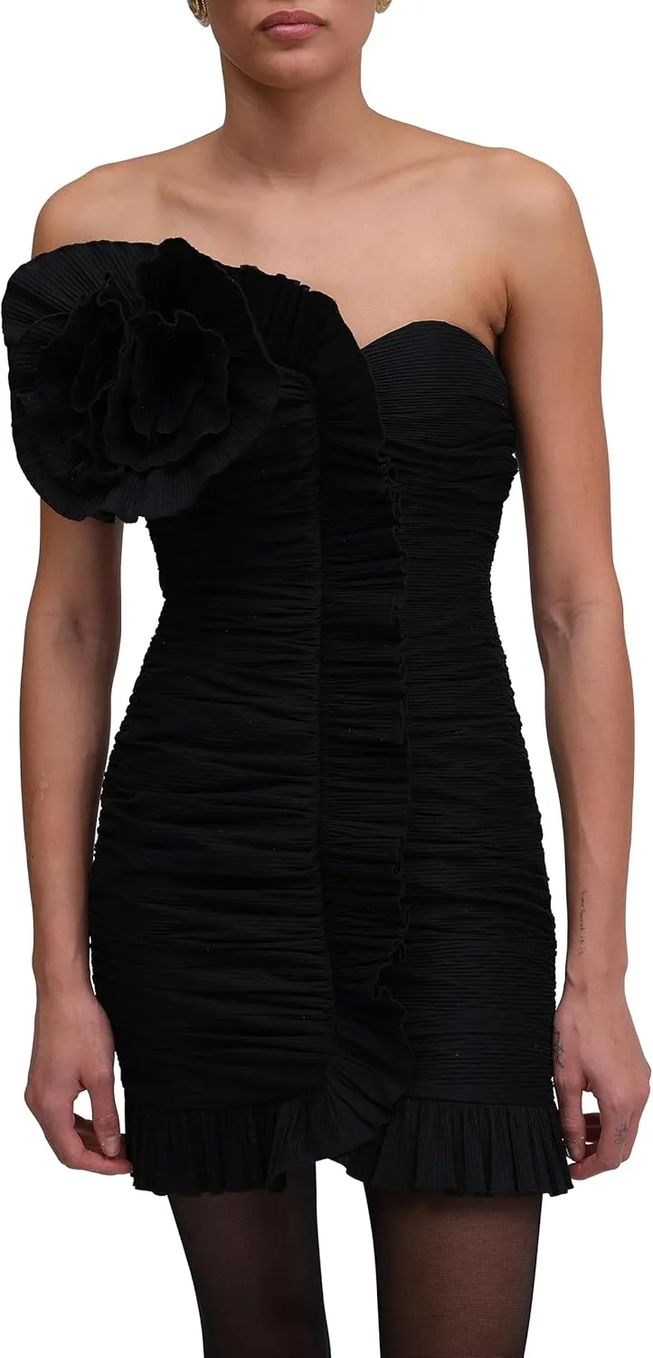 Ronny Kobo Women's Daniel Strapless Mini Dress