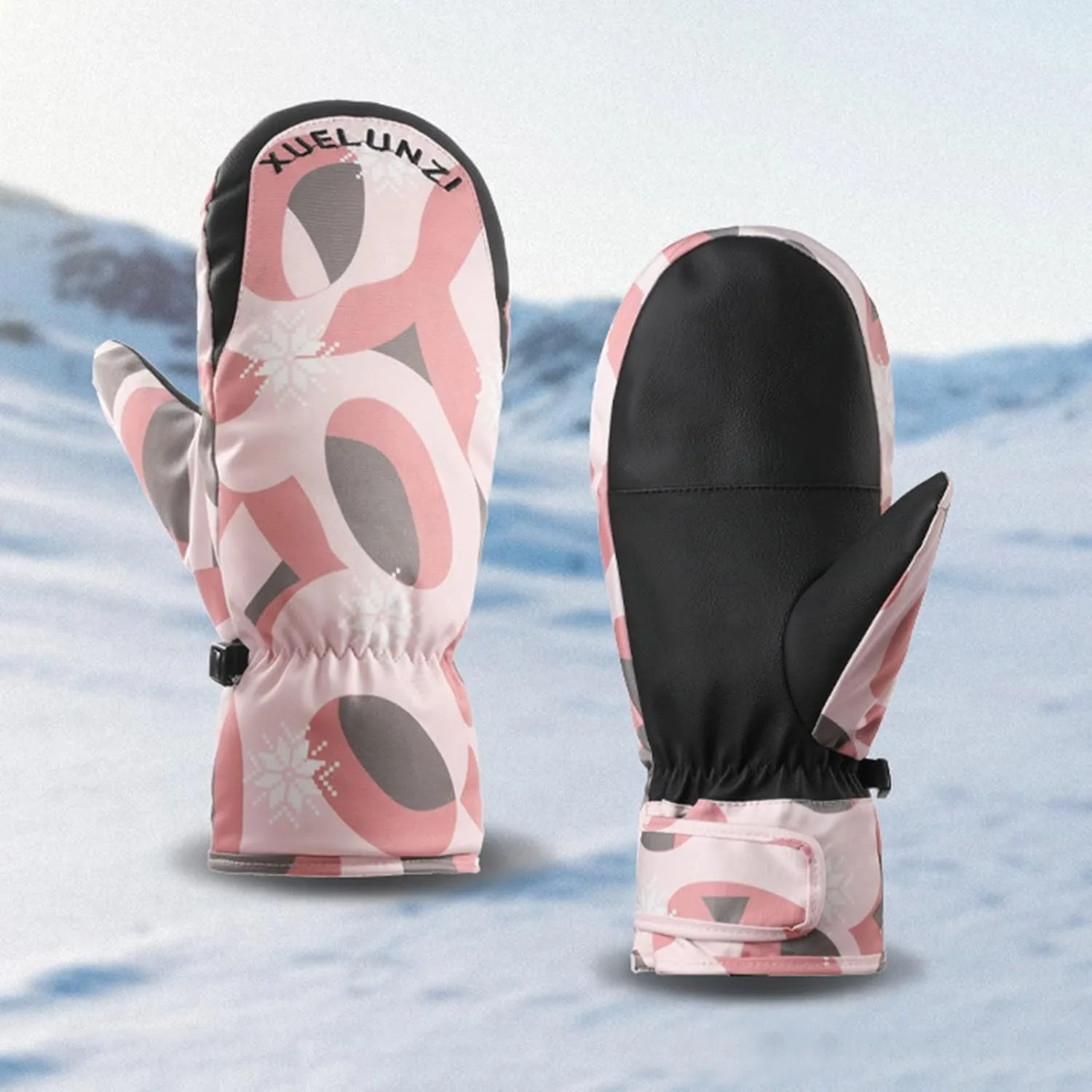 Ski Snow Winter Gloves Warm Touchscreen Glove Windproof Outdoor Motorcycle Mittens Snow Gloves for Men