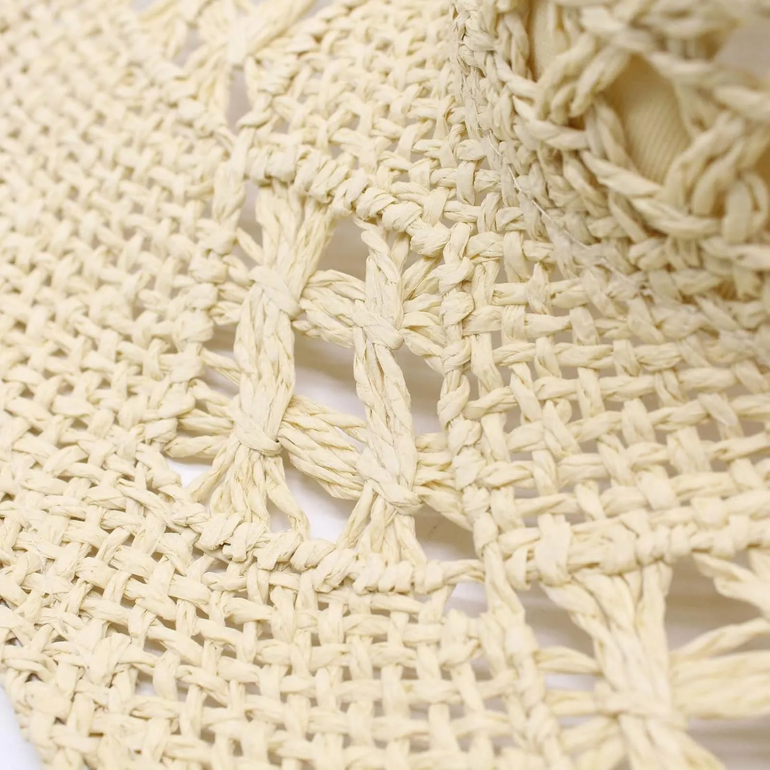 Straw Cowboy Hats for Women Men Beach Wide Brim Sun Visor Hat Hollow Out Foldable Beach Sunhat Sun Protection Uv 50 