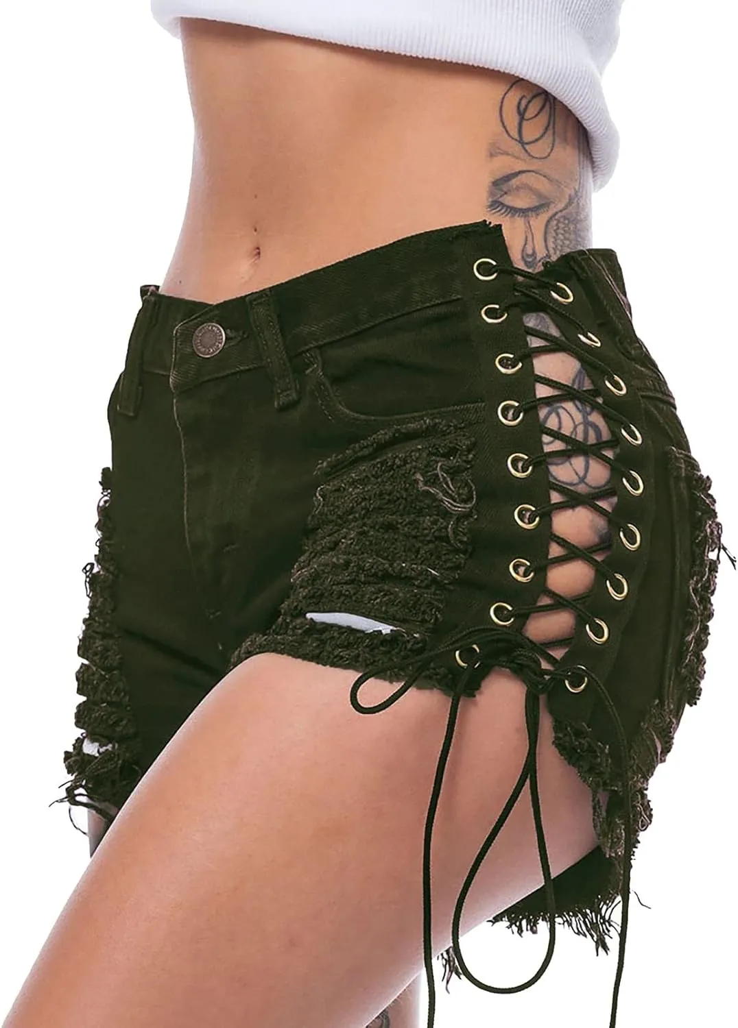 Summer Jean Shorts for Women Trendy Stretch Summer Jean Shorts High Waisted Baggy Curvy Jean Shorts Cute Denim Shorts