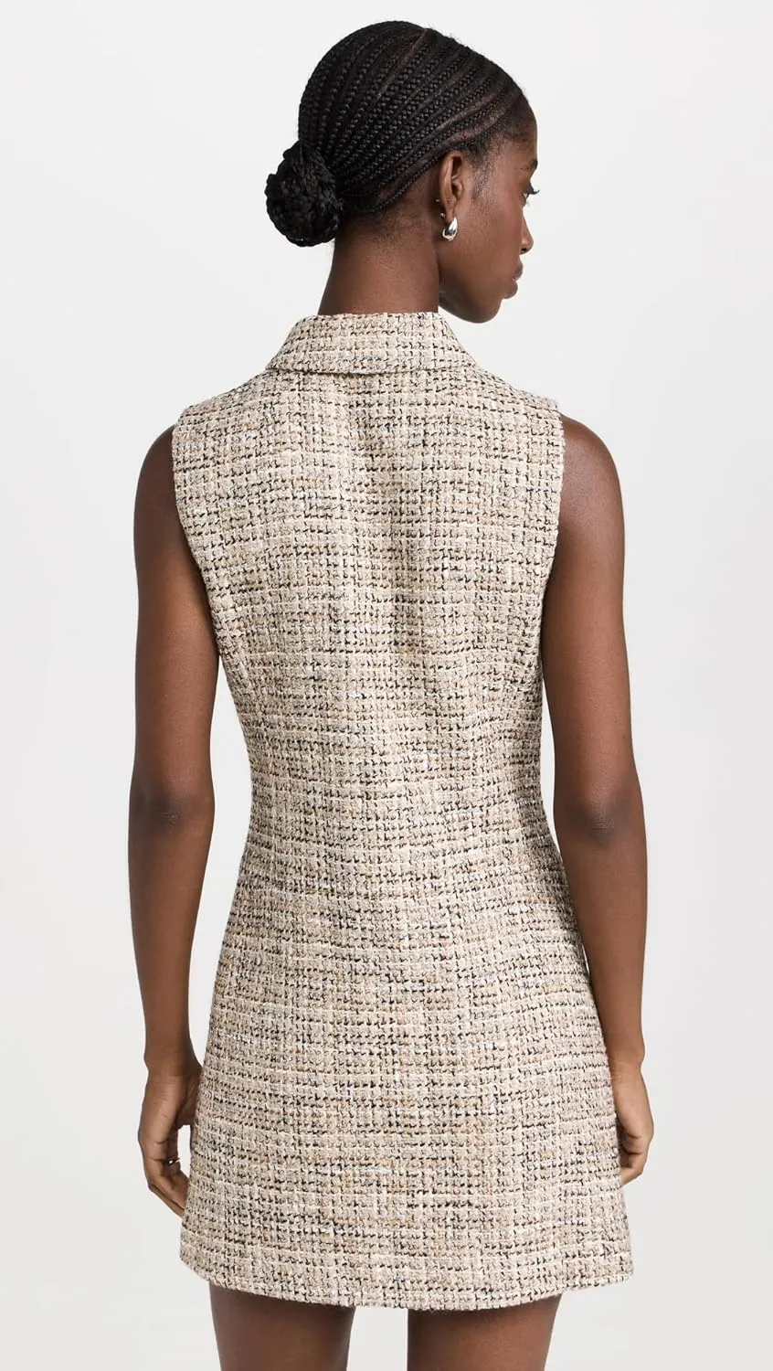 Theory Women's Sleeveless Military Mini Dress